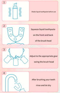 HappyBrush 360° Sonic U-Shaped Toothbrush – Gentle, Rechargeable & Fun Blue Light Timer for Children